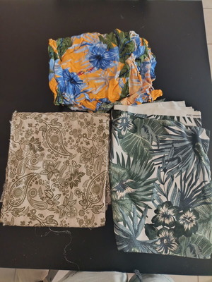 Various fabrics new condition