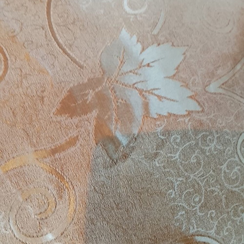 Curtain beige gold satin, 280x270 cm