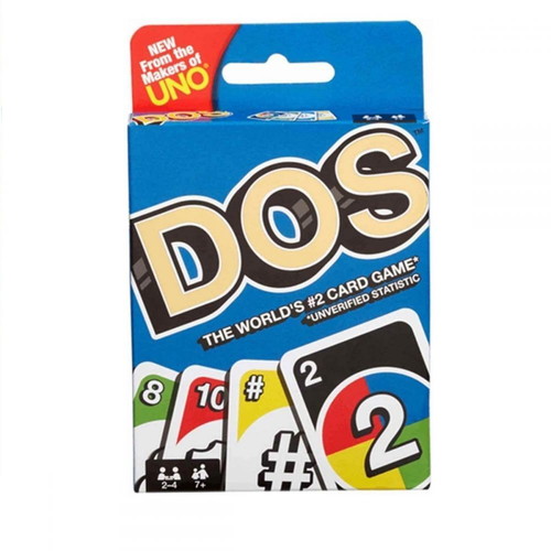 Dos cards new card game with 108 cards for 2-4 players