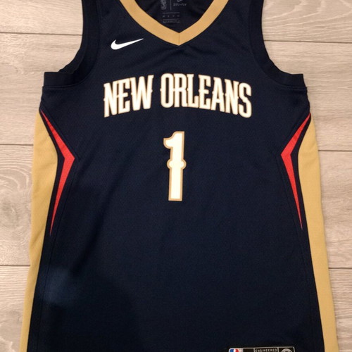 Zion Williamson New Orleans Pelicans jersey used, authentic