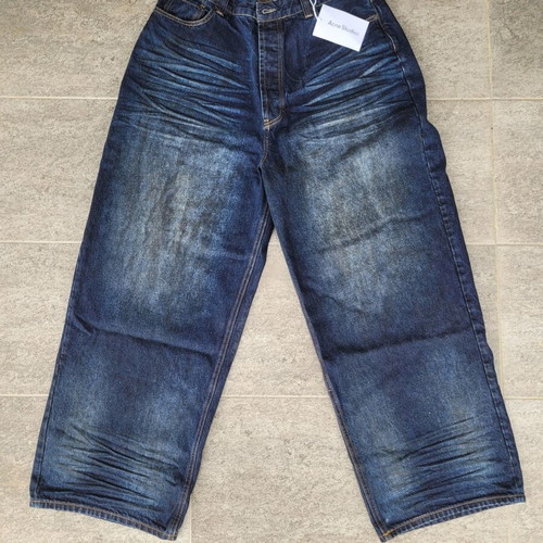Acne Studios baggy jeans like new, sizes M and L, blue