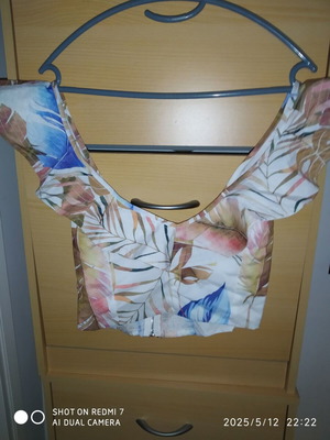 Moocci printed top and skirt set new size M