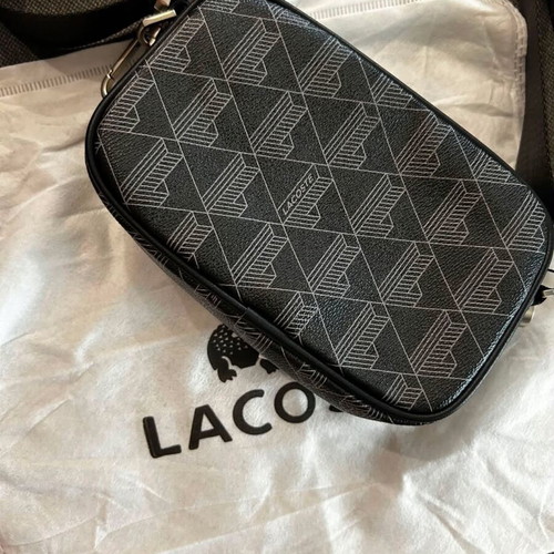 Lacoste shoulder bag, black