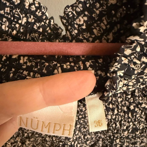 Numph blouse new, size S, black