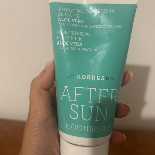 Korres After Sun moisturizing used, half content