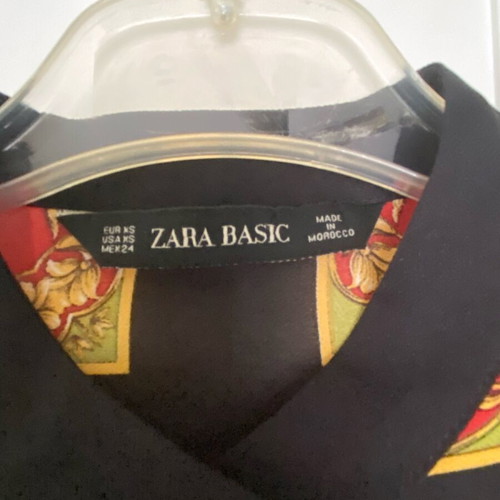 Μακριά πουκαμίσα Zara σαν καινούργιο, μέγεθος XS, πολύχρωμη