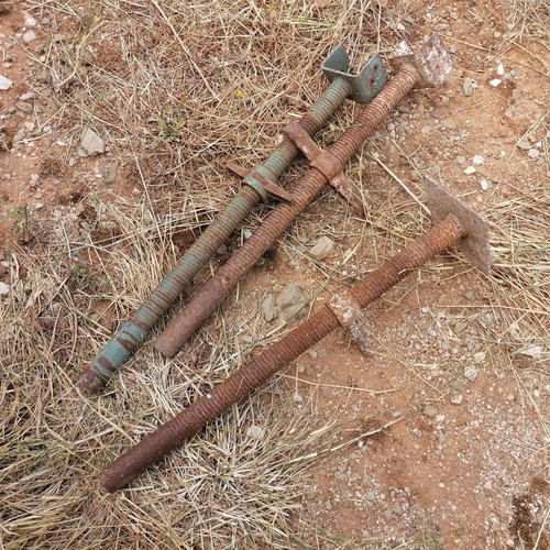 Metal Scaffolding Used Complete Set