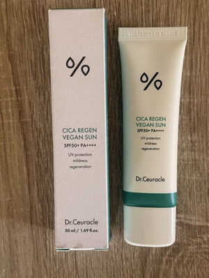 Dr Ceuracle Cica Regen Vegan Sun SPF50+ καινούργιο σφραγισμένο