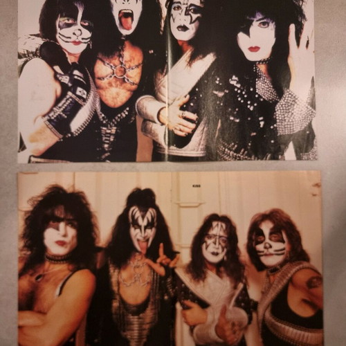 Kiss posters used, pack of 20 from magazines