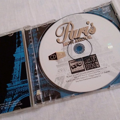 Paris Mon Amour CD 2 like new