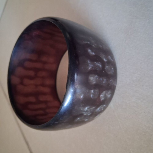 Bracelet used black, thickness 5 cm