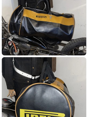 Pirelli leather bag collectible