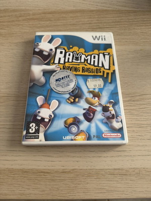 Rayman Raving Rabbids Nintendo Wii game like new