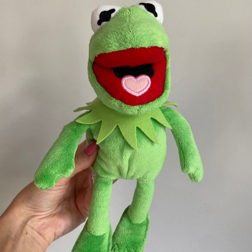 Kermit the Frog plush toy by Posh Paws used, 22-23 cm
