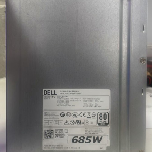 Dell Power Supply 685W 80+ Gold like new for Precision T5610 T5810 T7810