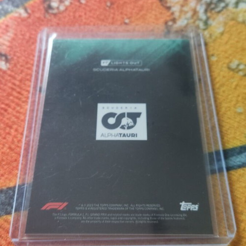 Topps F1 Lights Out 2023 Pierre Gasly numbered 38/99 like new