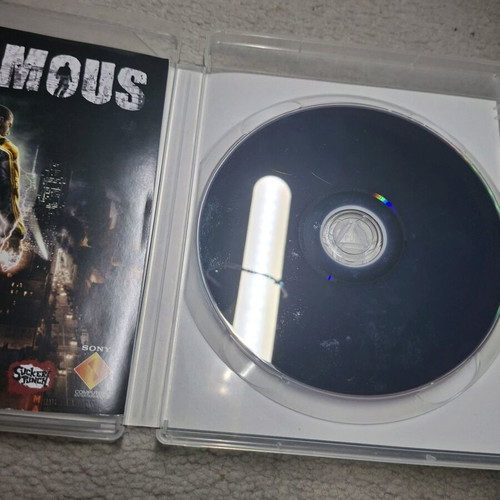 PlayStation 3 game inFAMOUS used with manual and case