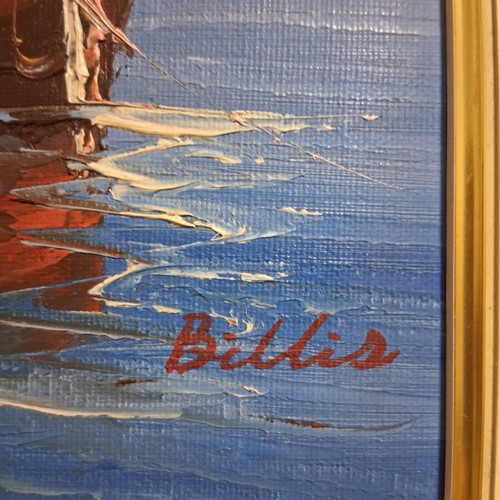 Oil painting seascape