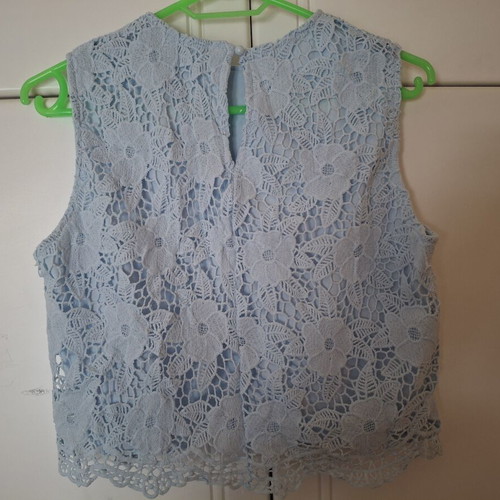 Set skirt and top turquoise like new, size Medium