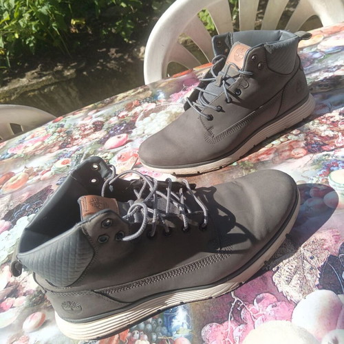 Timberland Killington Chukka shoes used, green nubuck, size 43