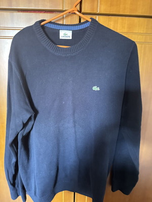 Lacoste πουλόβερ μεταχειρισμένο, μέγεθος M-L, μπλε