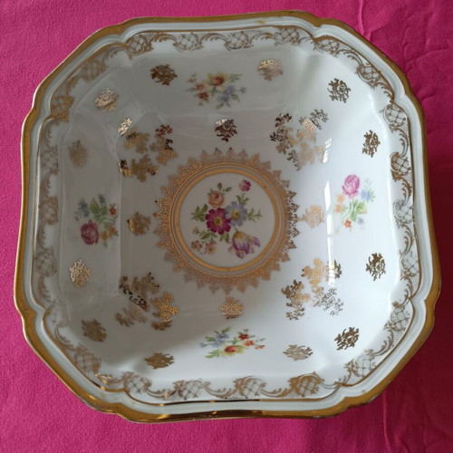 Vintage Hutschenreuther porcelain fruit bowl Bavaria like new