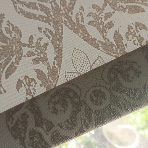 Roller blind with chain mechanism like new, 1.20x1.50 m