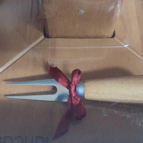 Italian Bagutta cheese serving set silver 925 new 33cm