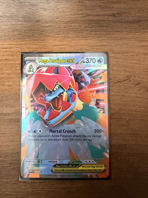 Mega Feraligatr ex MEP 036 card new
