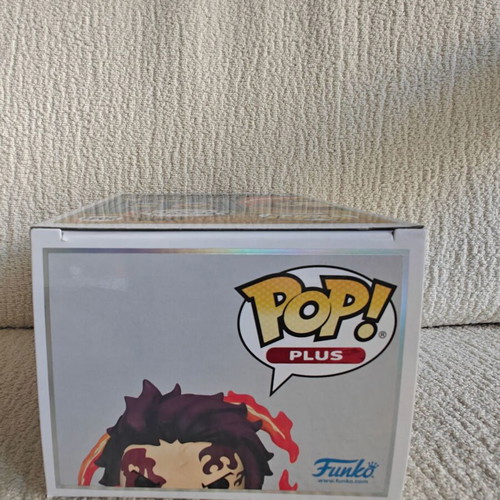 Funko Pop Plus Demon Slayer Tanjiro Kamado #2041 with Protector new