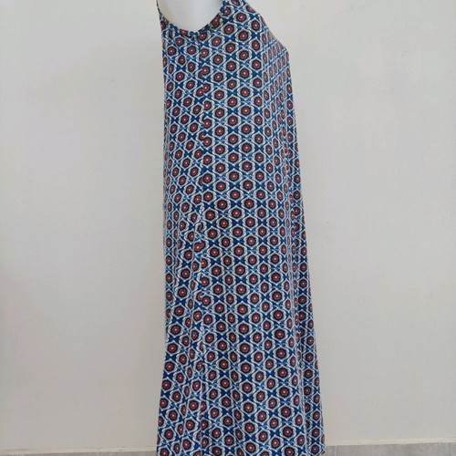 Printed maxi dress like new, size M/L multicolor