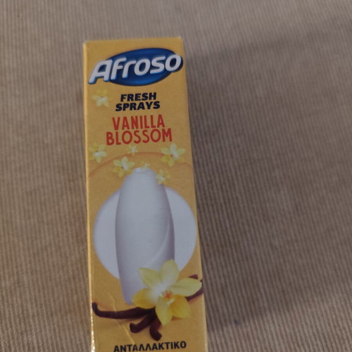 Afroso spray refill vanilla new unused