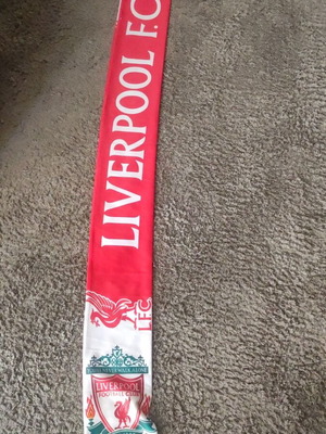 Liverpool scarf like new, official replica