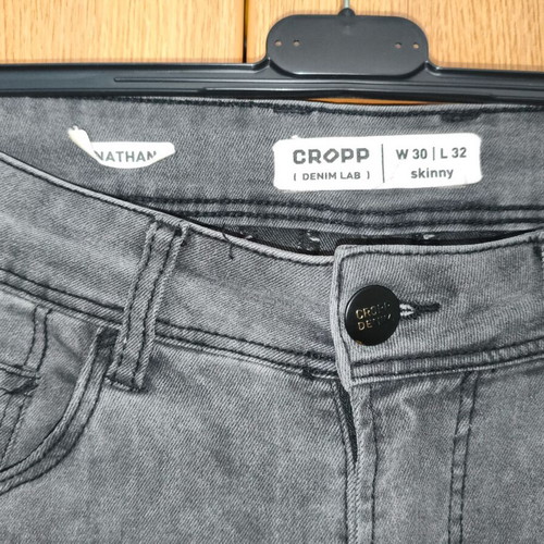 Cropp Denim Anthracite Skinny Jeans W30 L32 Like New