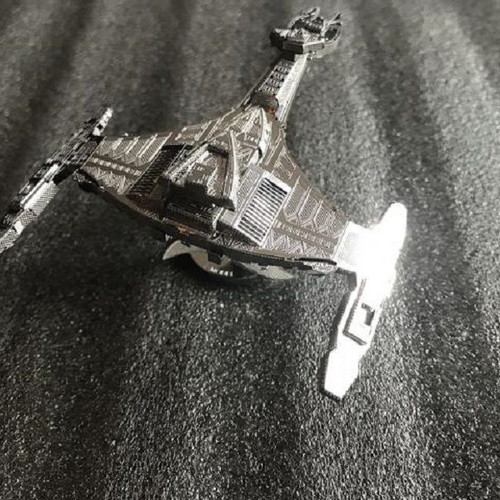 Piece Fun 3D Metal Model Kit Klingon Vorcha Attack Cruiser