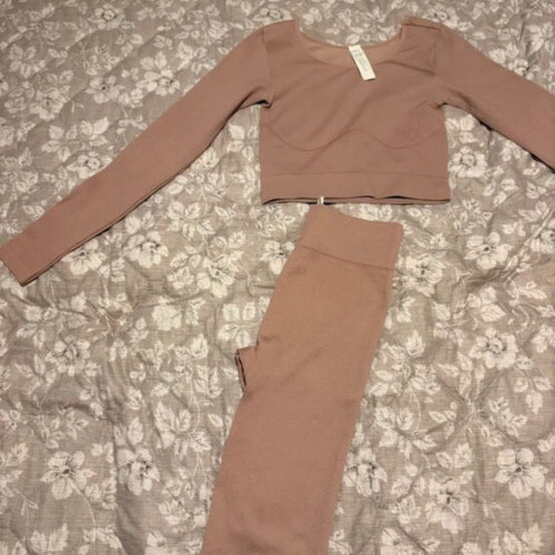 Sloggi lingerie set like new, pink