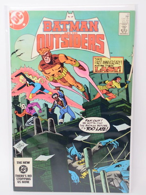 Batman and the Outsiders #13 used comic DC Comics 1984