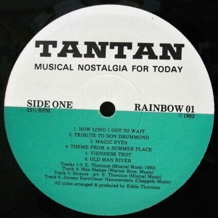 Tan Tan Musical Nostalgia For Today vinyl record used