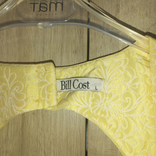 Bill Cost sleeveless women's dress like new, yellow, size L