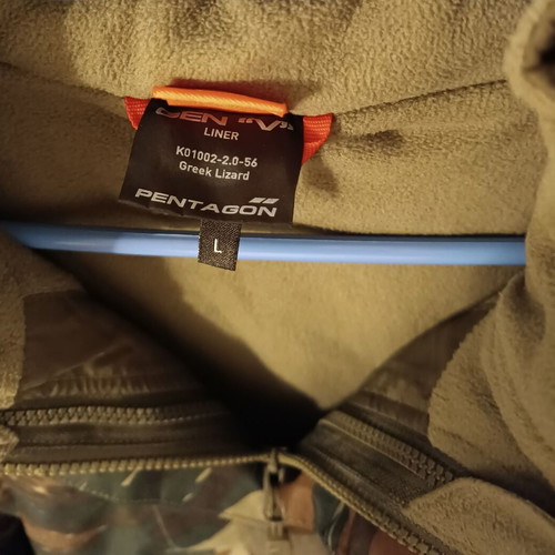 Pentagon Jacket StormTex Greek Camo Gen V 2 in 1