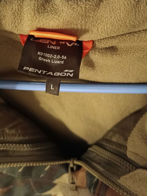 Pentagon Jacket StormTex Greek Camo Gen V 2 in 1