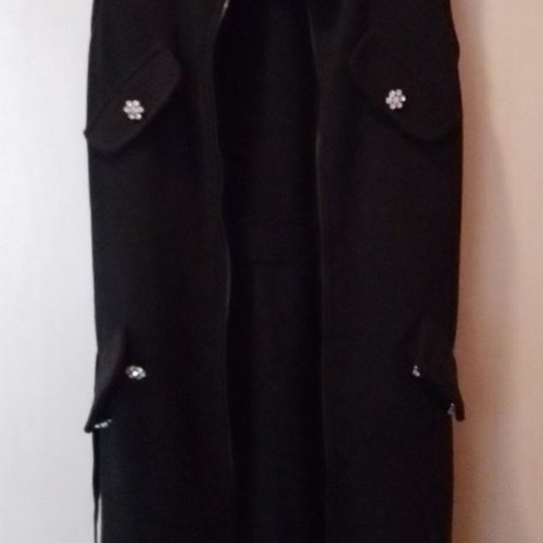 Zic Zac sleeveless dress-vest like new, black cotton