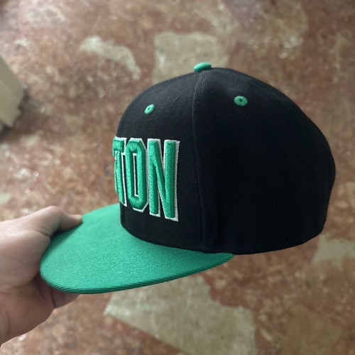 Boston Bay State hat new, black and green
