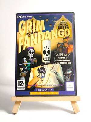 Grim Fandango PC CD-ROM μεταχειρισμένο, LucasArts classic