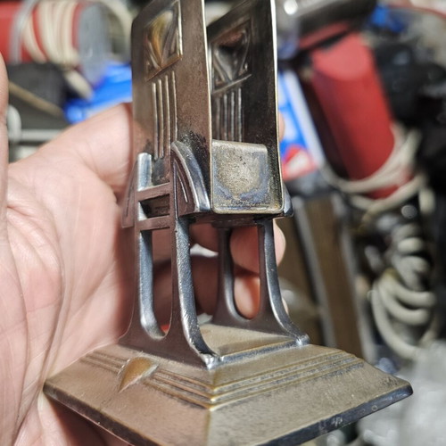 Vintage Art Deco matchbox holder