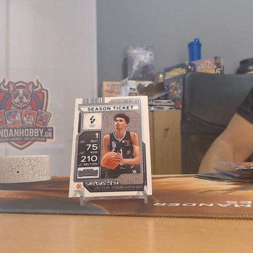 Victor Wembanyama 2021-22 Panini Contenders EuroLeague Season Ticket card like new
