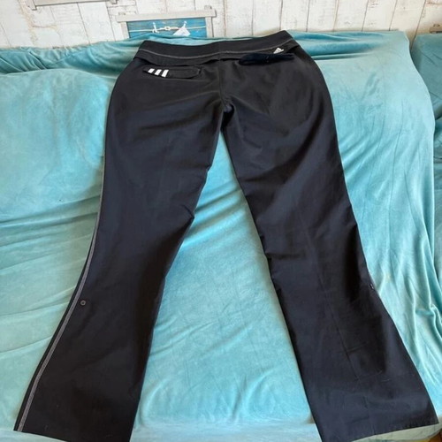 Adidas Golf Pants Stretch Women Size UK12 US8 like new, black