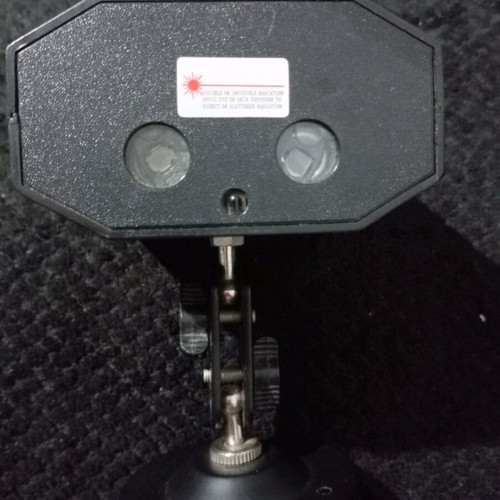Projector like new with green and red light for indoor and outdoor use