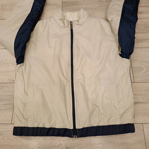 Nike Retro Reversible Jacket used, navy blue and cream
