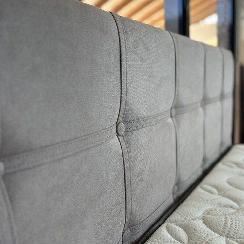 Astra fabric bed with mattress 160x200 cm new